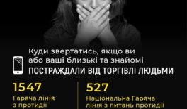 ‼️Якщо ви або ваші близькі та знайомі ПОСТРАЖДАЛИ ВІД ТОРГІВЛІ ЛЮДЬМИ, звертайтесь: